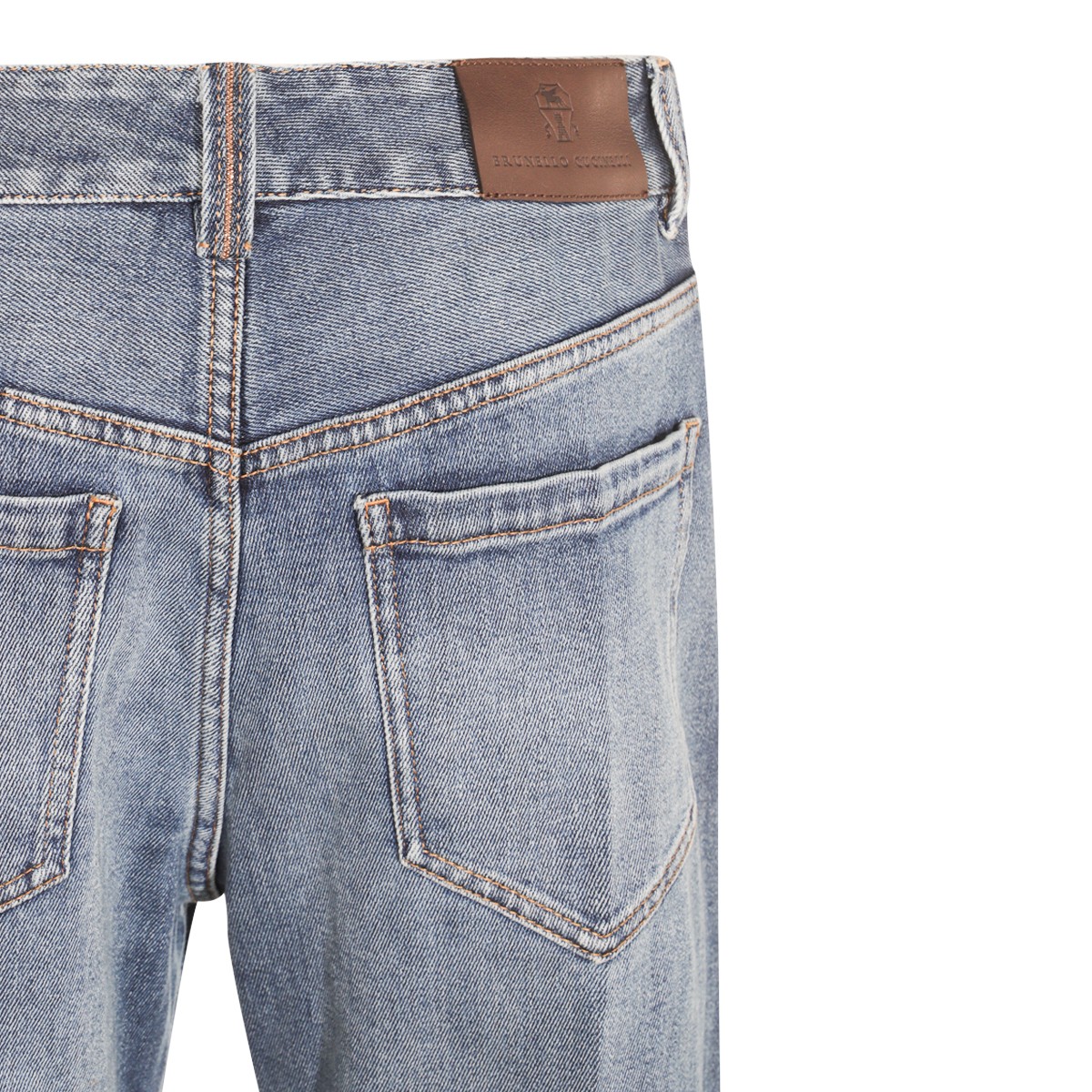 BLUE DENIM COTTON JEANS