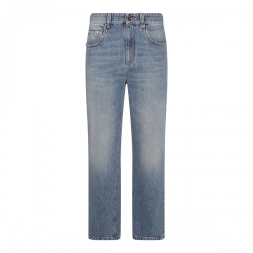 BLUE COTTON JEANS