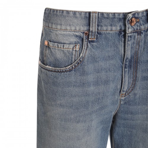 BLUE COTTON JEANS