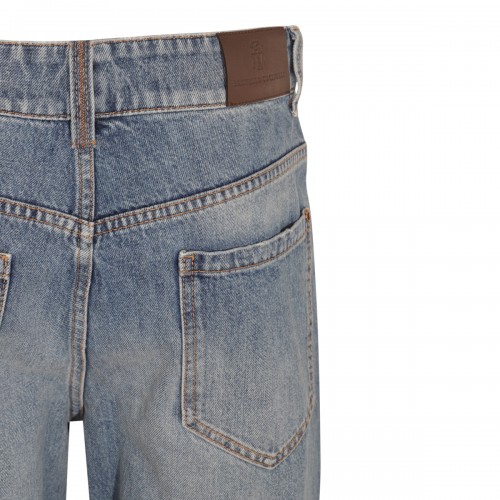 BLUE COTTON JEANS