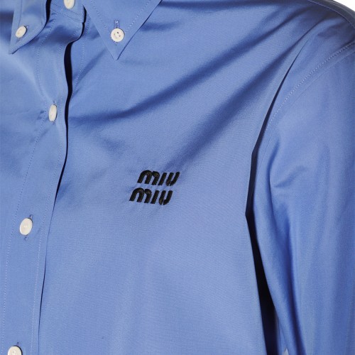 BLUE COTTON SHIRT