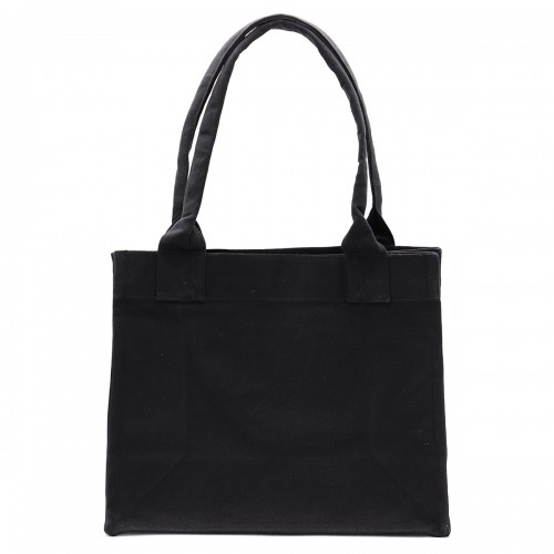 BLACK COTTON TOTES