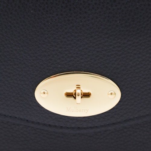 BLACK LEATHER DARLEY CLASSIC GRAIN SMALL CROSSBODY BAG