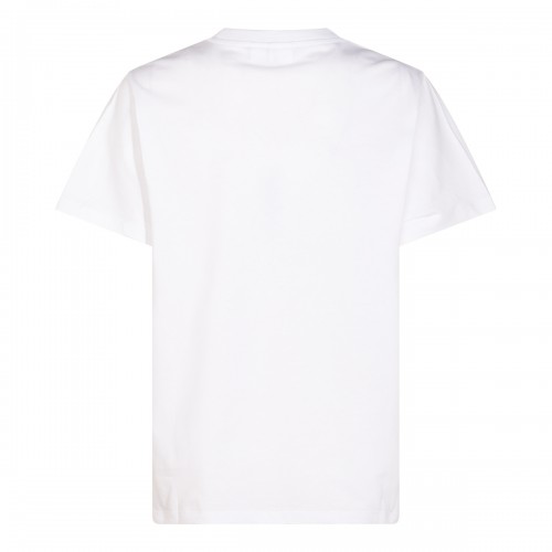 WHITE COTTON T-SHIRT