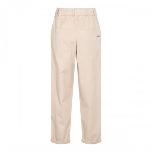 BEIGE COTTON PANTS