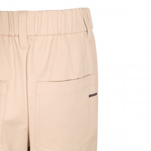 BEIGE COTTON PANTS