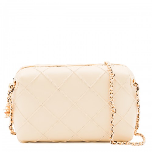 CREAM LEATHER FLEMING...