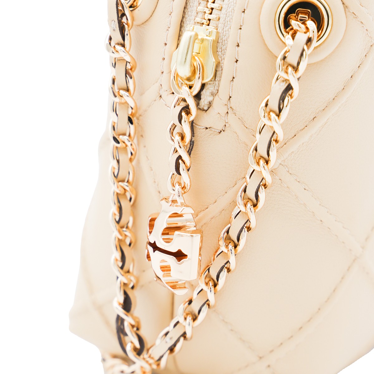 CREAM LEATHER FLEMING CROSSBODY BAG CREAM LEATHER FLEMING CROSSBODY BAG