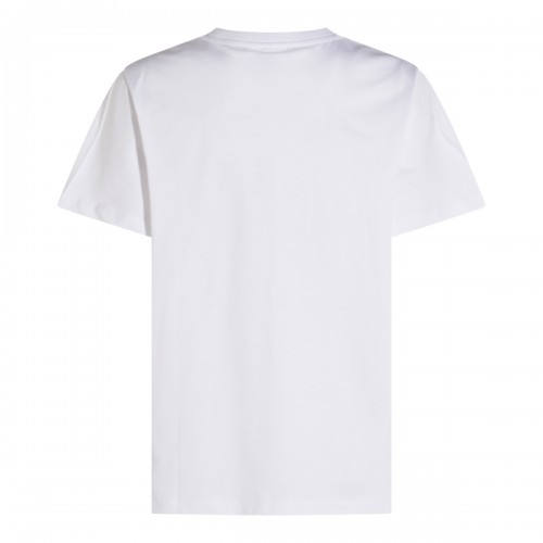 WHITE COTTON T-SHIRT
