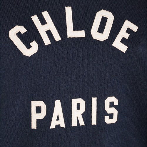 NAVY COTTON SWEATSHIRT