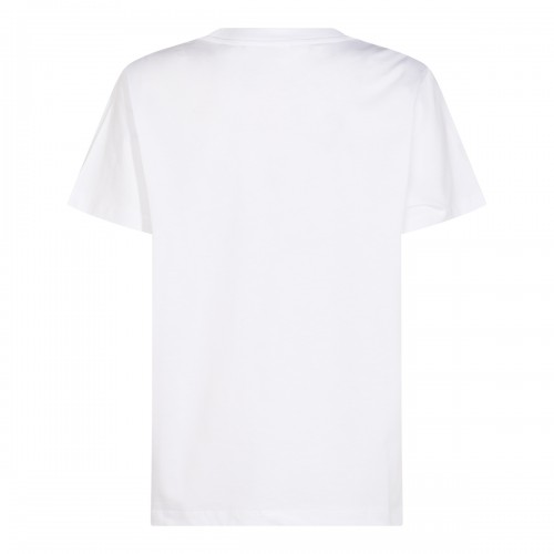 WHITE COTTON T-SHIRT