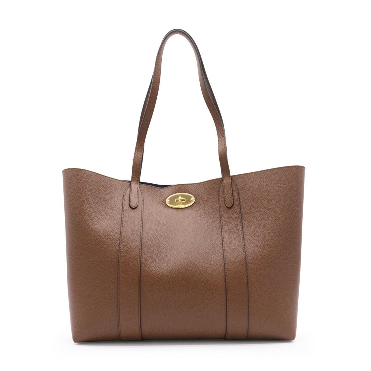 BROWN LEATHER BAYSWATER TOTE BAG