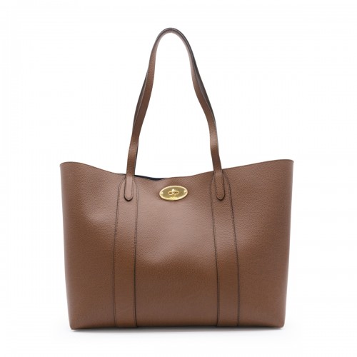 BROWN LEATHER BAYSWATER TOTE BAG