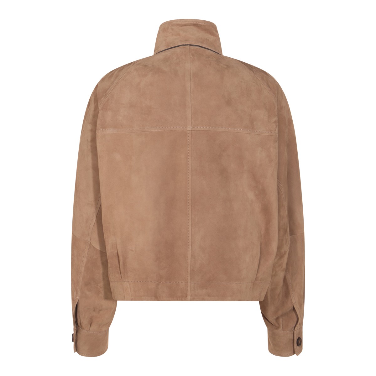 LIGHT BROWN LEATHER JACKET