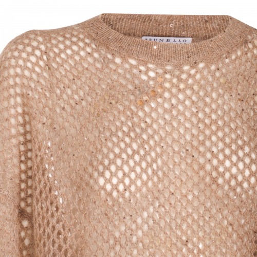 BROWN MOHAIR KNITWEAR
