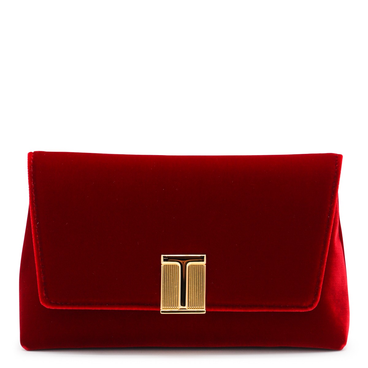 RED VELVET SHOULDER BAG