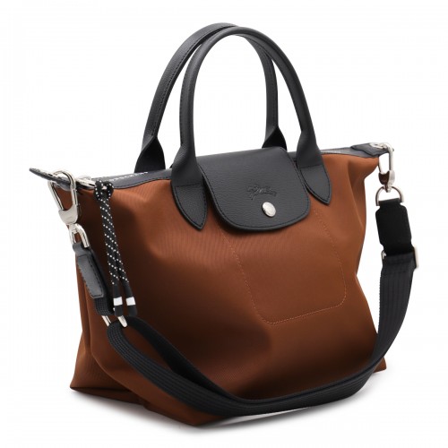 BROWN LE PLIAGE ENERGY SMALL TOTE