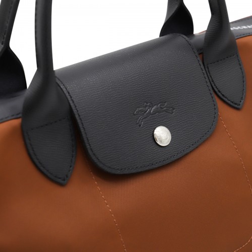 BROWN LE PLIAGE ENERGY SMALL TOTE