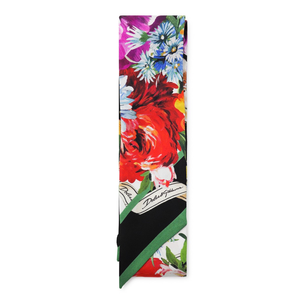 MULTICOLOR SILK SCARVE