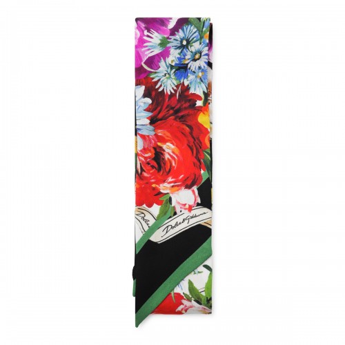 MULTICOLOR SILK SCARVE
