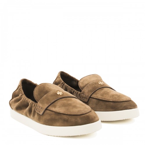 BROWN LEATHER LOAFERS