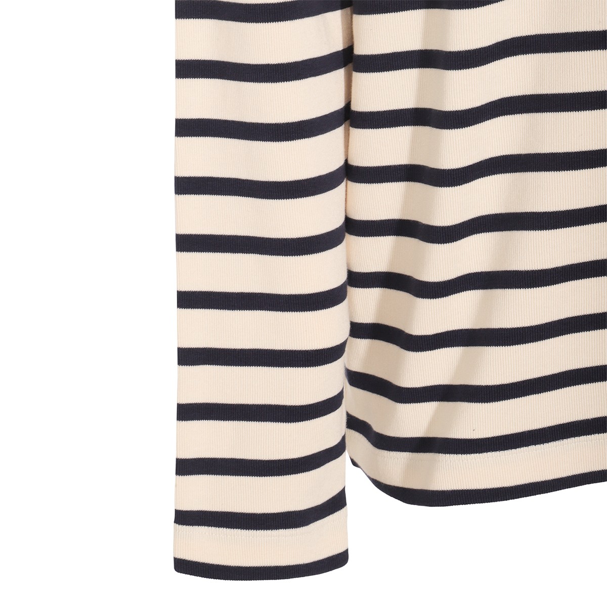 NAVY AND WHITE COTTON KNITWEAR NAVY AND WHITE COTTON KNITWEAR