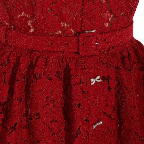 BURGUNDY DRESS