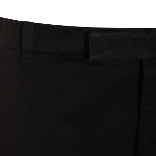 BLACK COTTON PANTS