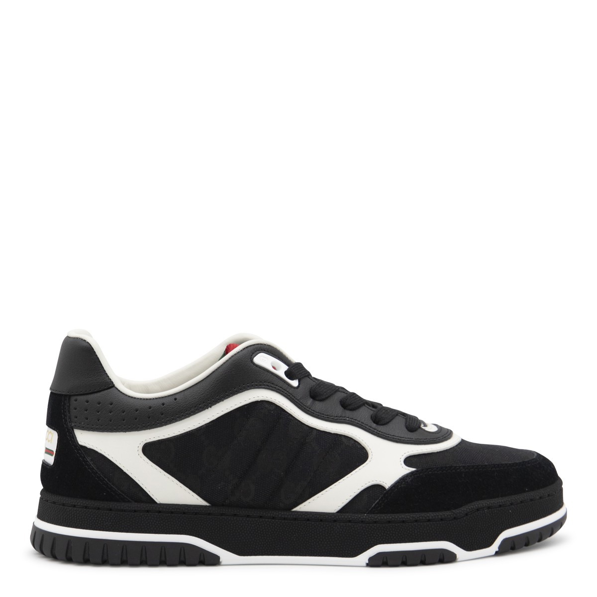 BLACK LEATHER SNEAKERS