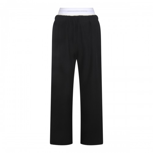 BLACK COTTON PANTS