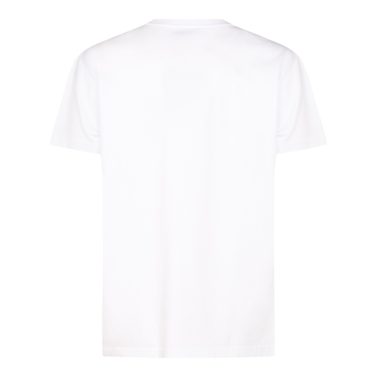 WHITE COTTON T-SHIRT