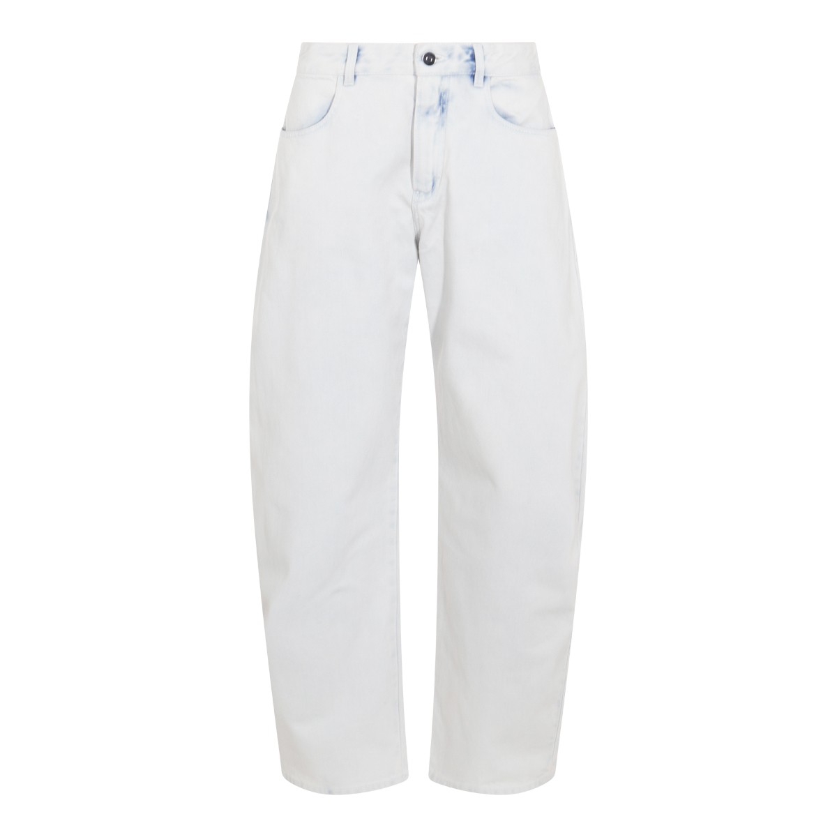 LIGHT BLUE COTTON DENIM JEANS