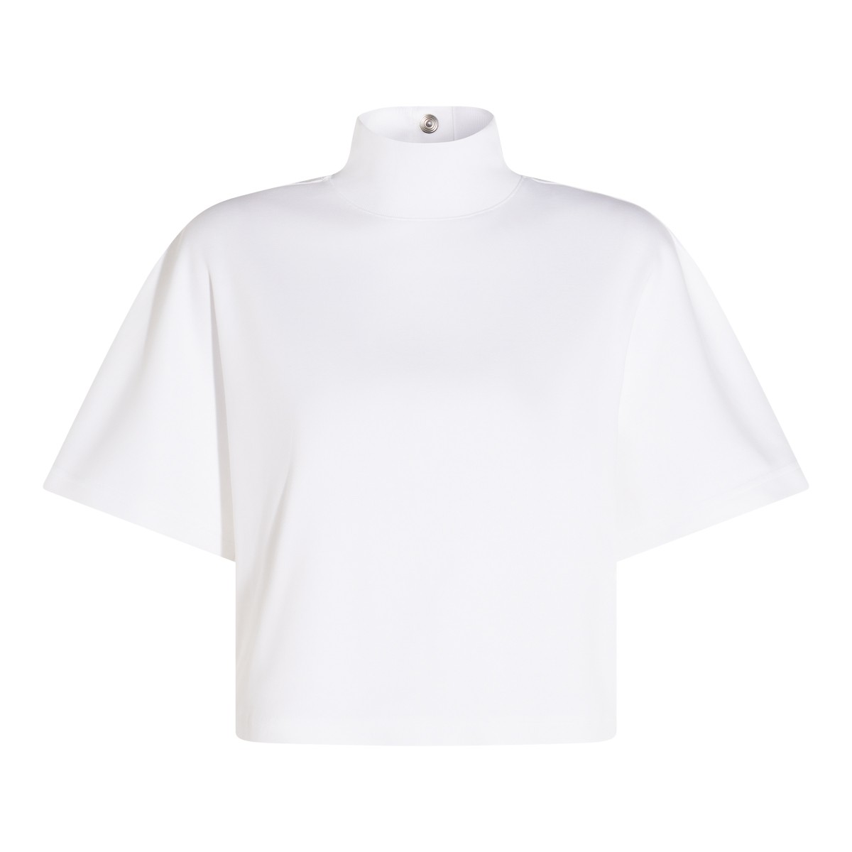 WHITE COTTON T-SHIRT