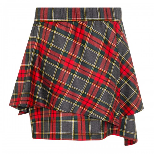 RED AND GREEN SKIRT