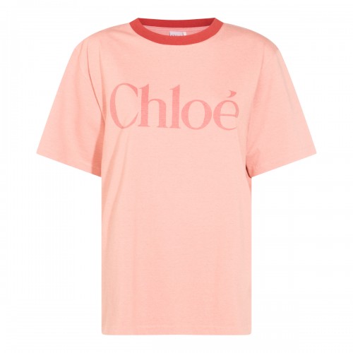 PINK COTTON T-SHIRT