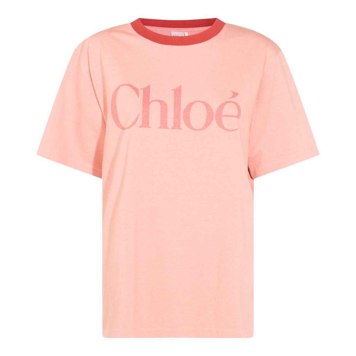 PINK COTTON T-SHIRT