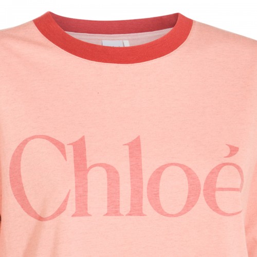 PINK COTTON T-SHIRT