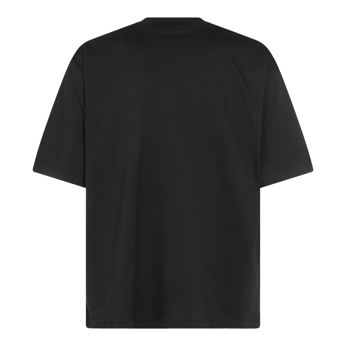 BLACK COTTON T-SHIRT