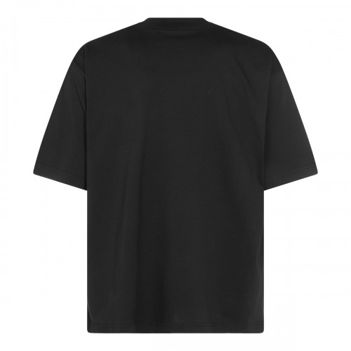 BLACK COTTON T-SHIRT