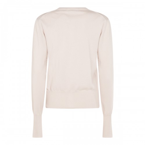 BEIGE COTTON KNITWEAR