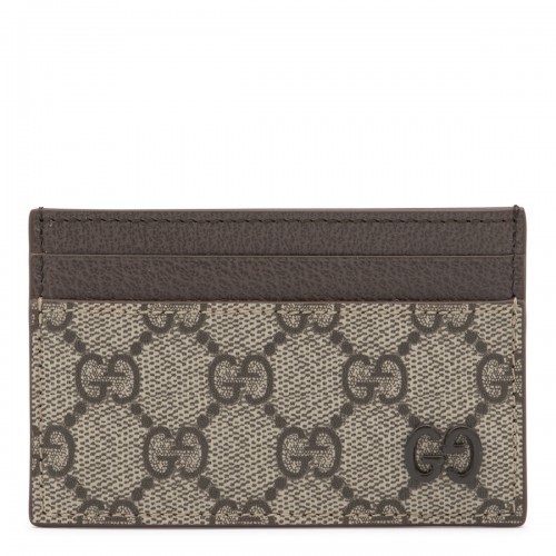 BEIGE CARD HOLDER