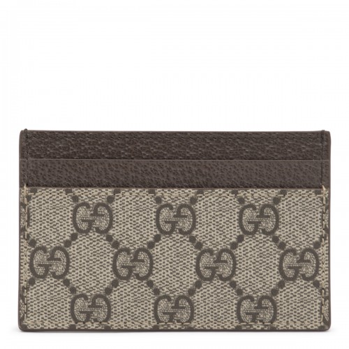 BEIGE CARD HOLDER