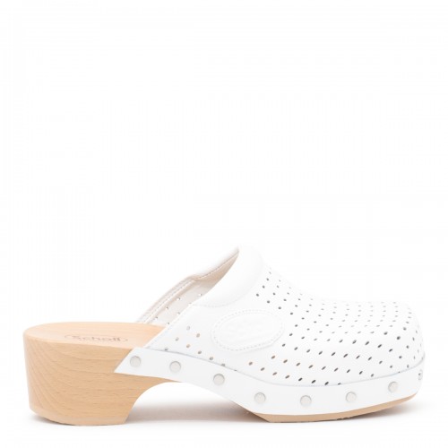 WHITE SCHOLL COLLAB SANDALS