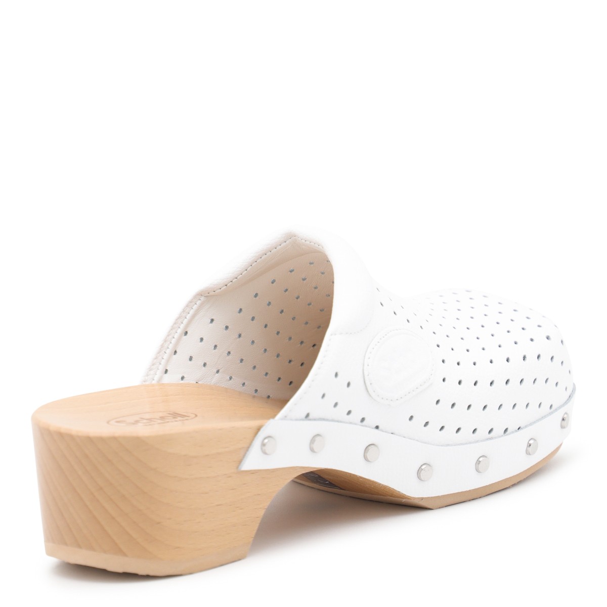 WHITE SCHOLL COLLAB SANDALS