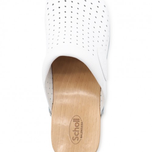 WHITE SCHOLL COLLAB SANDALS