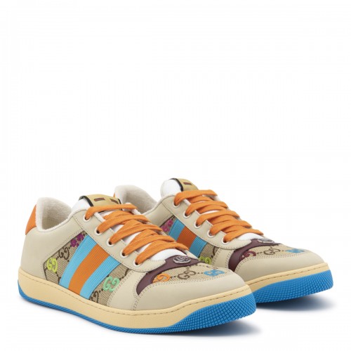 MULTICOLOR LEATHER SNEAKERS