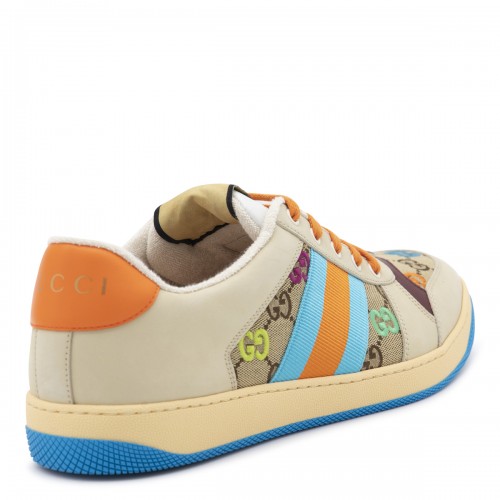 MULTICOLOR LEATHER SNEAKERS