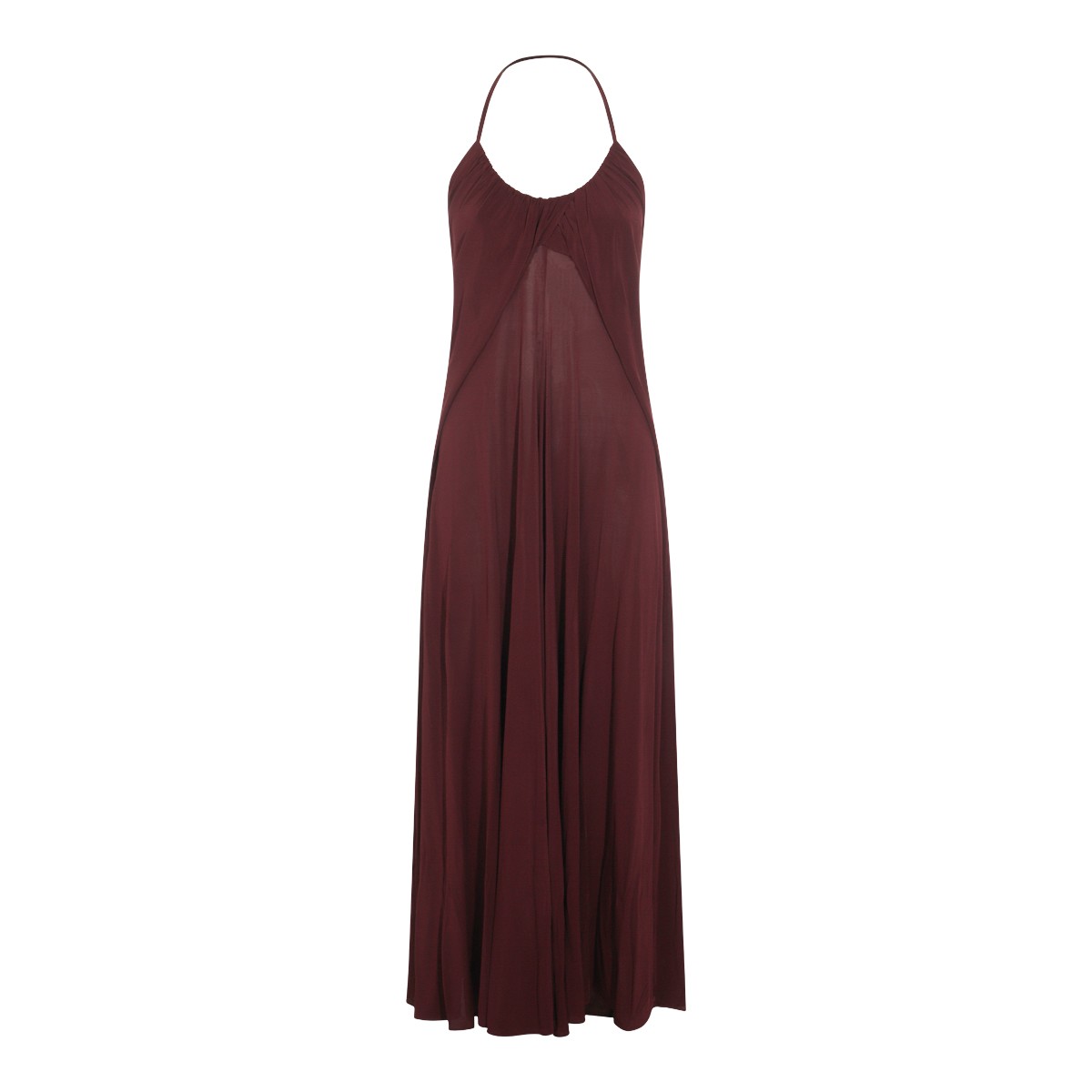 BORDEAUX VISCOSE DRESS