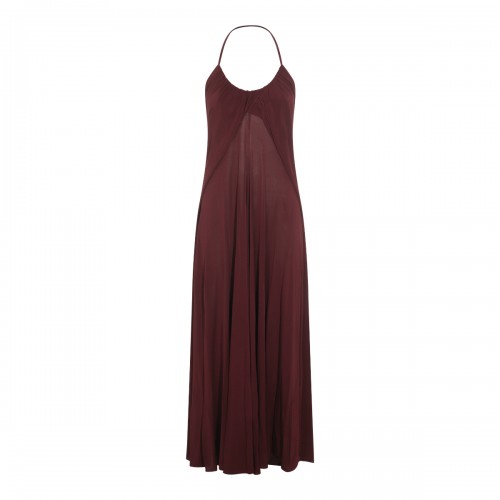 BORDEAUX VISCOSE DRESS