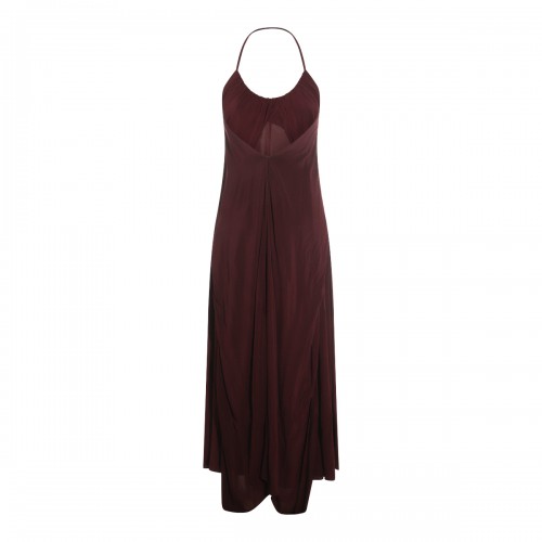BORDEAUX VISCOSE DRESS